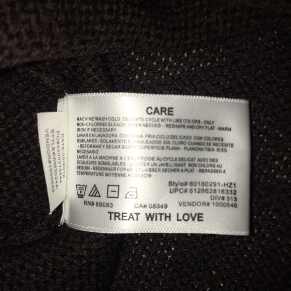 🍁SALE🍁 lei Brown Sweater Dress Size XL juniors - Picture 6 of 8